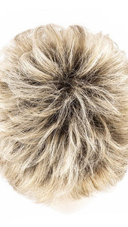BEIGE MULTI SHADED 14.24.12 | Medium Ash Blonde, Lightest Ash Blonde and Lightest Brown Blend with Shaded Roots