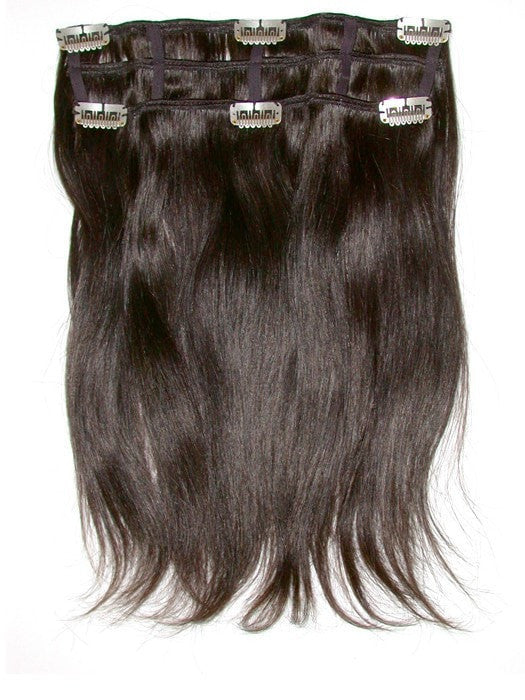 16" Human Hair Extensions (2 Piece) | Clip In | Discontinued