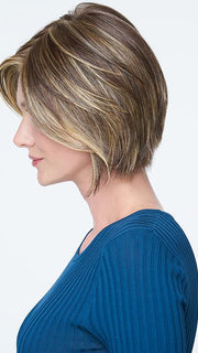 Heat style the ends turned under or with a sassy upwards flick
