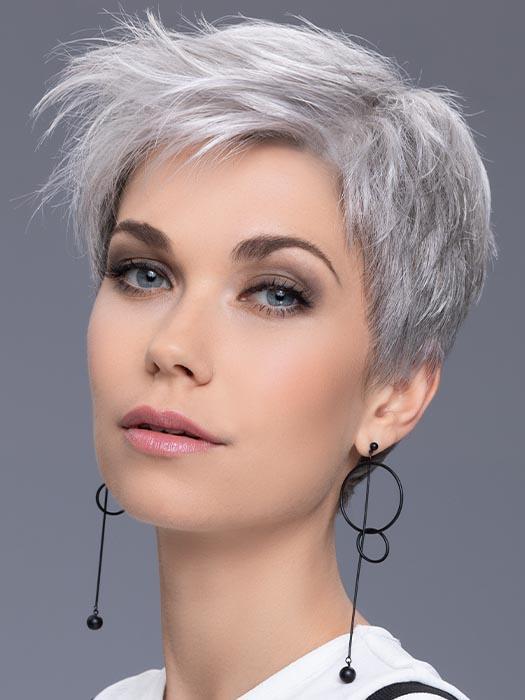 STEP by ELLEN WILLE in SNOW-MIX | Pure Silver White with 10% Medium Brown & Silver White with 5% Light Brown blend PPC MAIN IMAGE FB MAIN IMAGE