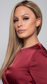 BLAKE LITE by Jon Renau in 12FS12 MALIBU BLONDE | Light Brown, Light Natural Gold Blonde and Pale Natural Gold-Blonde Blend, Shaded with Light Gold Brown