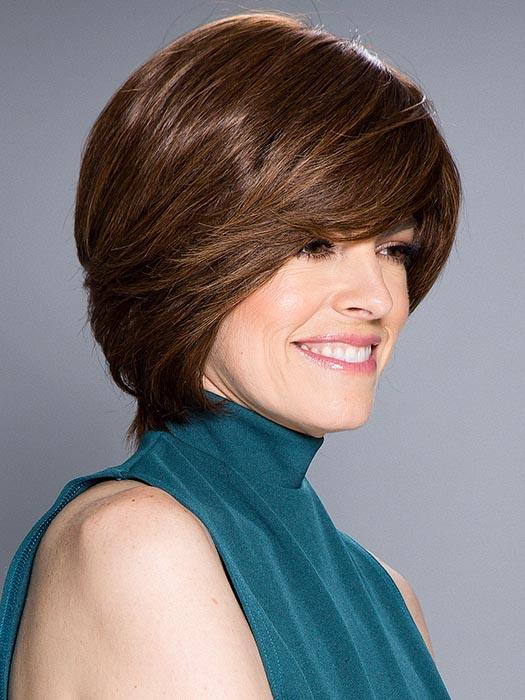 FLAVOUR by ELLEN WILLE in CHOCOLATE MIX | Medium to Dark Brown base with Light Reddish Brown highlights