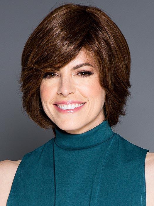 FLAVOUR by ELLEN WILLE in CHOCOLATE MIX | Medium to Dark Brown base with Light Reddish Brown highlights