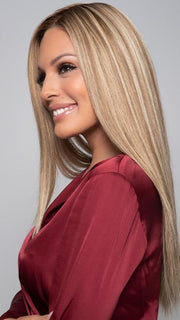 BLAKE LITE by Jon Renau in 12FS12 MALIBU BLONDE | Light Brown, Light Natural Gold Blonde and Pale Natural Gold-Blonde Blend, Shaded with Light Gold Brown