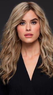 ANGIE by JON RENAU IN 12FS12 MALIBU BLONDE | Lt Gold Brown, Lt Natural Gold Blonde & Pale Natural Gold-Blonde Blend, Shaded w/ Lt Gold Brown PPC MAIN IMAGE FB MAIN IMAGE