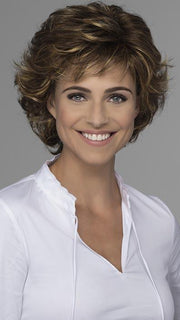 DIANA by ESTETICA in CARAMELKISS | Golden Brown w/Light Copper Blonde Highlights 