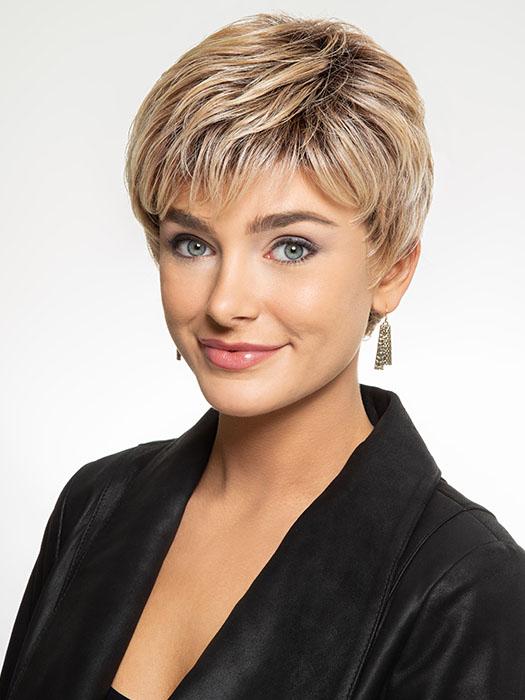 GLAMOUR PIX by Hairdo in SS14/88 ROOTED GOLDEN WHEAT | Medium Blonde streaked with pale Gold highlights and dark roots PPC MAIN IMAGE FB MAIN IMAGE