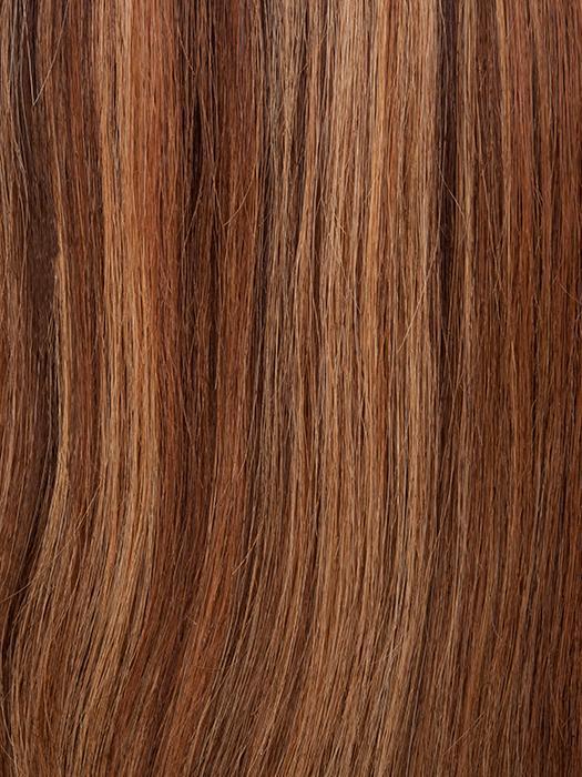 P4/27/30 | Medium Dark Brown, Honey Blonde, and Copper Blonde Mixed