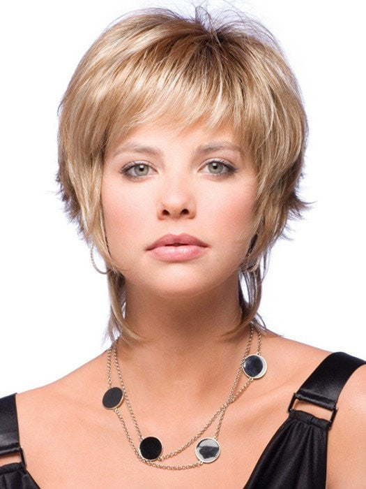 NUTMEG - F | Rooted Dark With Honey Brown Base With Platinum Blonde Highlight