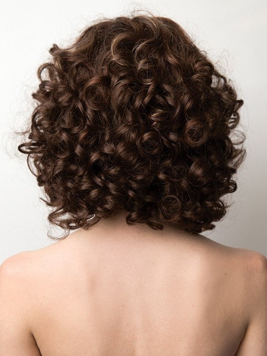 Double monofilament top gives you the most natural look | Color: Razberry Ice