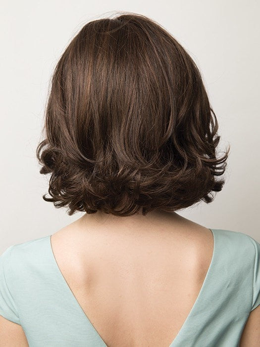 Beautiful flipped out ends for a modern look!  | Color: Ginger Brown