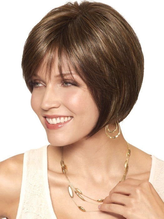 Amore Cassidy Wig : Double Monofilament | Color Almond-Rocka-R