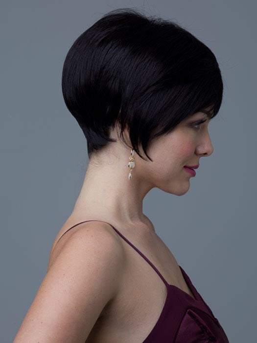 Revlon Wigs Sasha Wig : Profile View | Color 4/6R (Coffee Bean)