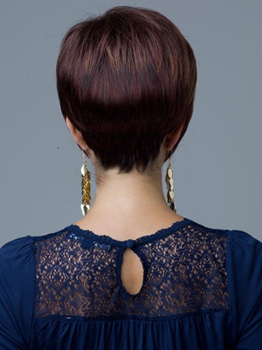 Revlon Wigs Sasha : Back View | Color 637T (Rum Raisin)
