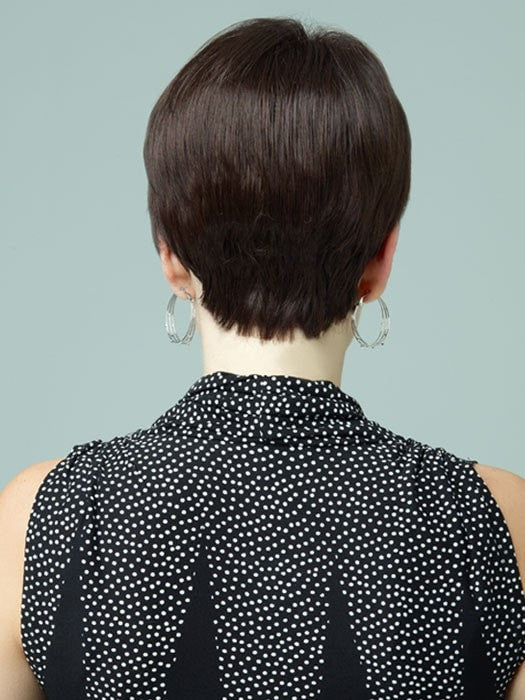 Revlon Wigs Teagan Wig : Back View | Color: 4/6R (Coffee Bean)