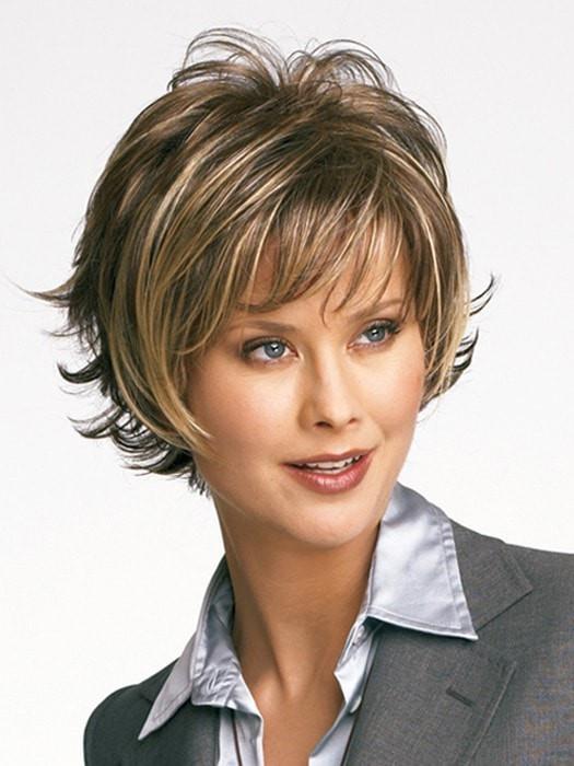 BOOST by Raquel Welch in R11S GLAZED MOCHA | Medium Brown with Golden Blonde highlights