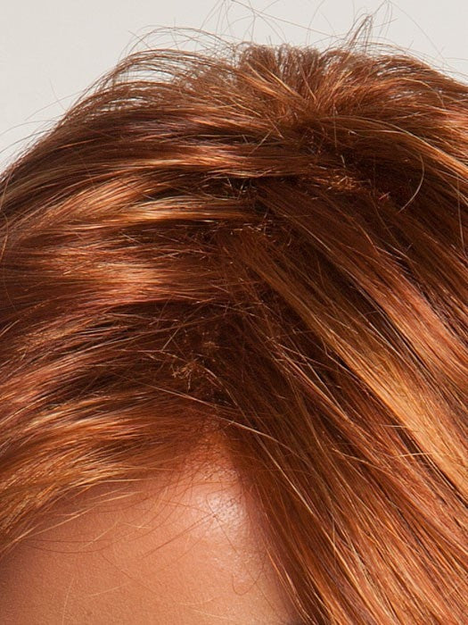 Pre-teasing masks basic cap beneath | Tip: Consider wigs with a monofilament top for the illusion of natural hair growth from the scalp