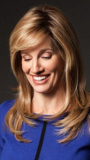 SPOTLIGHT PETITE by Raquel Welch in RL14/22SS SHADED WHEAT | Dark Blonde Evenly Blended with Platinum Blonde and Dark Roots