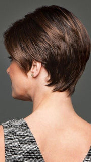 Shorter left side can be tucked behind the ear | Color: GL4-8