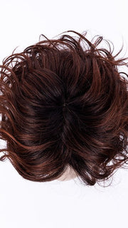 AUBURN ROOTED 33.130.4 | Dark Auburn, Deep Copper Brown, and Darkest Brown Blend with Shaded Roots